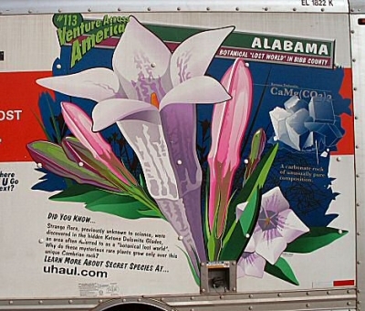 Alabama USA U-Haul Truck