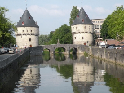 The Broeltowers in Kortrijk
