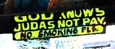 funny jeep sign