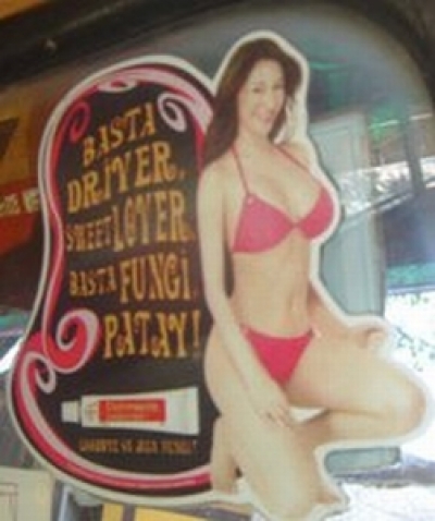 funny jeepney sign