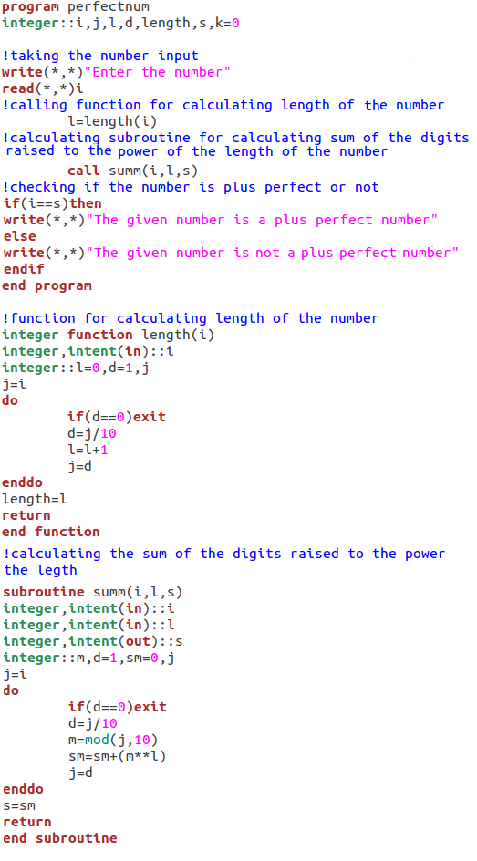 What is a Plus Perfect Number and How to Calculate It in Fortran 90